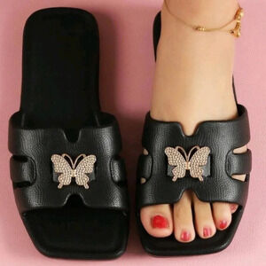 Women's Flat Sandals, Spring/Summer, Sexy, Elegant, Minimalist, Anti-Slip